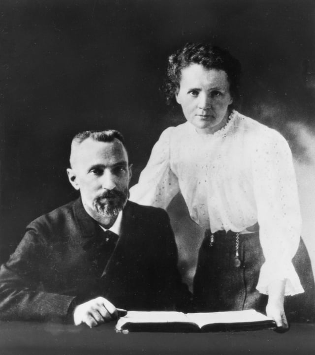 Pierre and Marie Curie, c. 1903