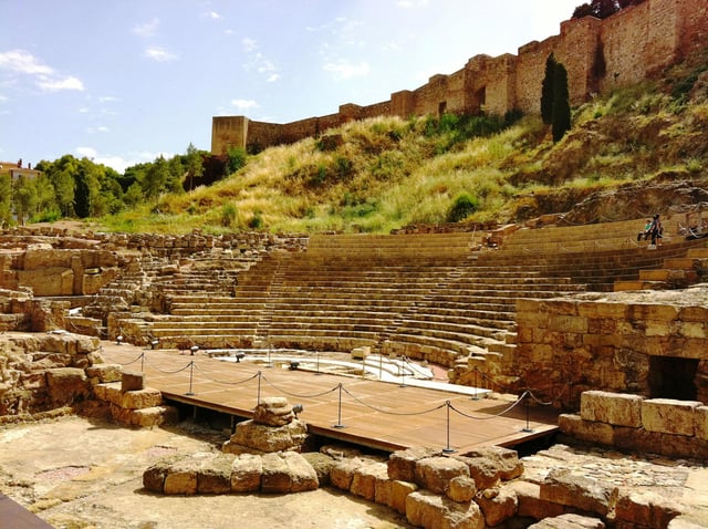 The Roman theatre of Málaga