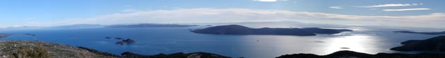 Adriatic islands off Croatia's coast