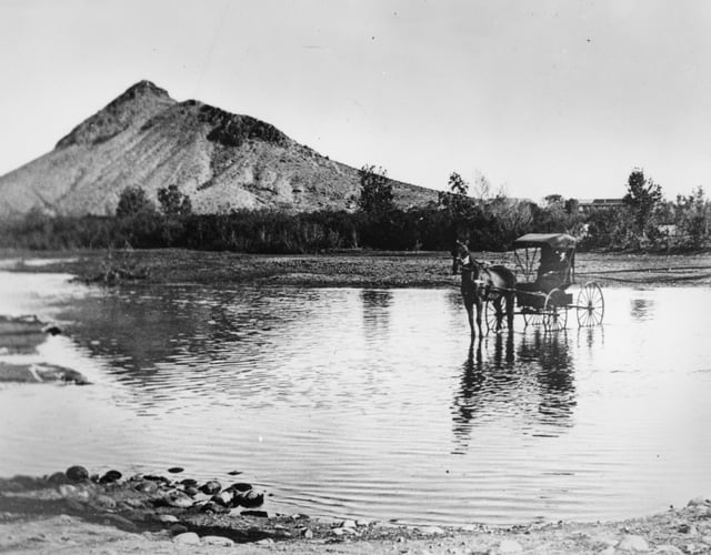 Tempe between 1870 and 1880.