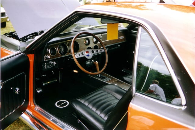 1970 AMX interior