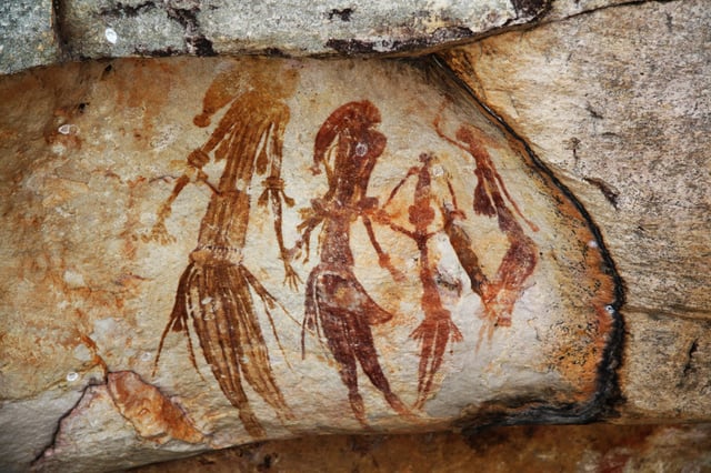 Aboriginal rock art in the Kimberley region of Western Australia