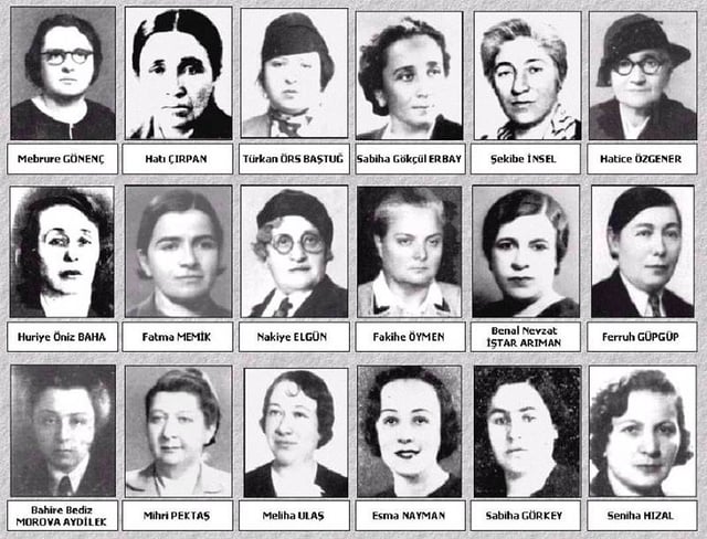 Eighteen female deputies joined the Turkish Parliament with the 1935 general elections. Turkish women gained the right to vote a decade or more before women in Western European countries like France, Italy, and Belgium, a mark of Atatürk's far-reaching social changes.