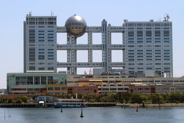 Fuji TV headquarters in Tokyo
