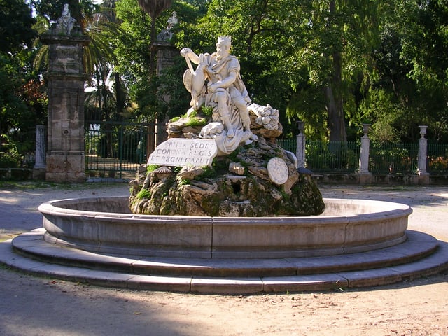 Genius of Palermo, the ancient patron of the city.