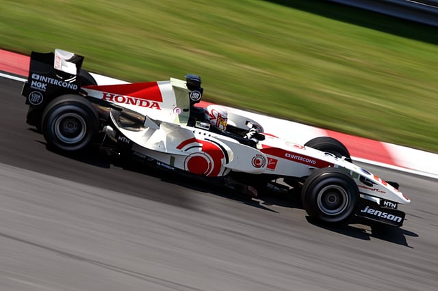 Button at the 2006 Canadian Grand Prix.