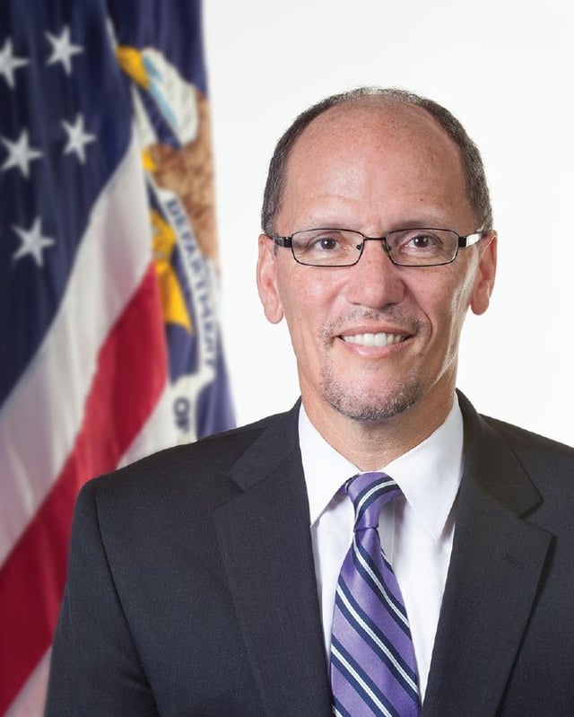 Tom Perez is the current chairman of the Democratic party.