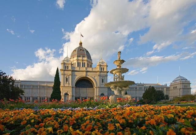 The Royal Exhibition Building in Melbourne was the first building in Australia to be listed as a UNESCO World Heritage Site in 2004.