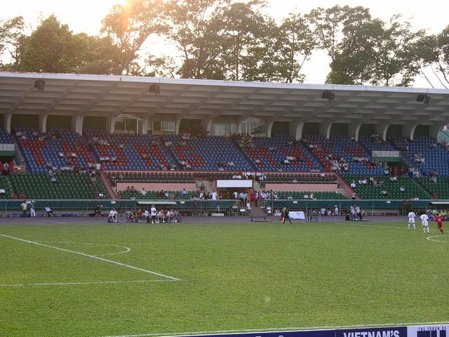 Thống Nhất Stadium is the largest stadium in Ho Chi Minh City