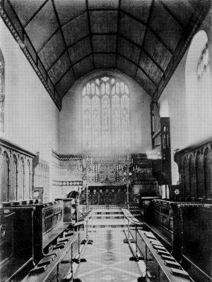 The Old Chapel in 1872