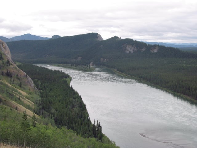 Yukon, Canada. Several of the world's longest rivers go through the taiga, including Ob, Yenisei, Lena, and Mackenzie.
