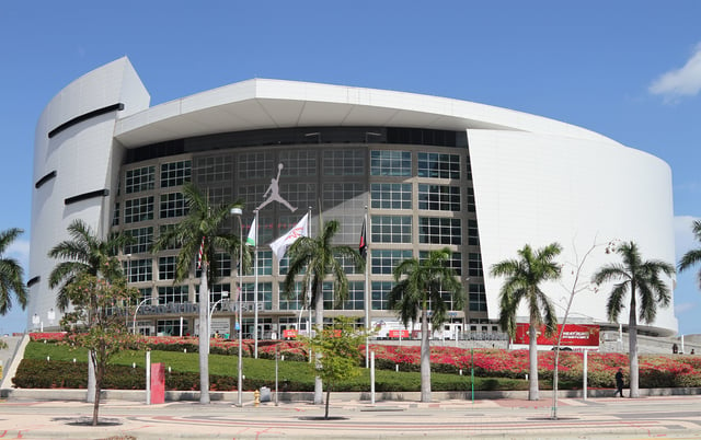 American Airlines Arena in Miami
