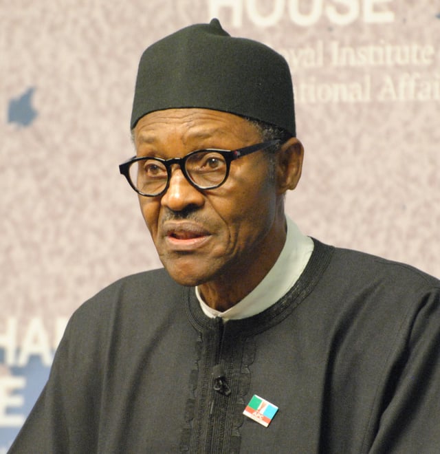 Muhammadu Buhari, President since 2015