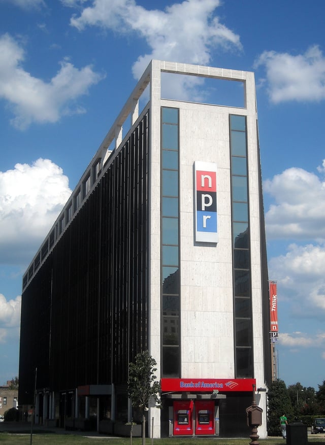 NPR's former headquarters at 635 Massachusetts Avenue NW in Washington, D.C. (demolished in 2013)