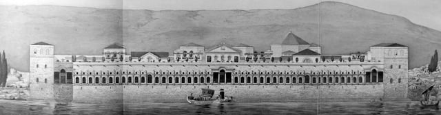 Reconstruction of the facade to the sea