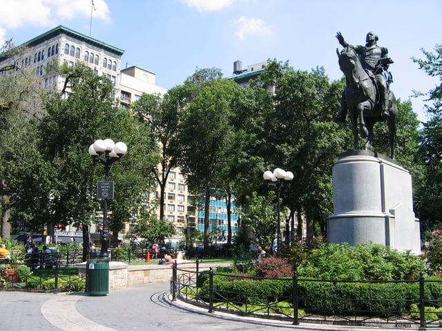 Union Square, the location often referred to as New School's geographic "nucleus".