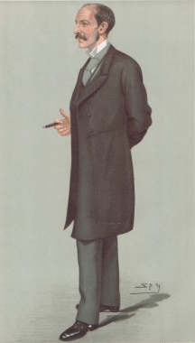 A caricature of Milner from Vanity Fair in 1897