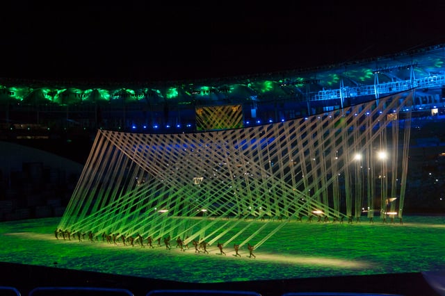 The "Pindorama" segment during the 2016 Summer Olympics opening ceremony