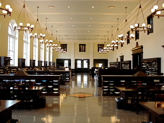 Matheson Reading Room, Candler Library Annex, Robert W. Woodruff Library