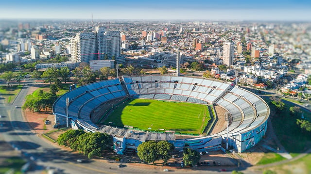 Estadio Centenario, the location of the first World Cup final in 1930 in Montevideo, Uruguay