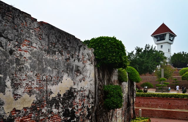 Wall of Fort Zeelandia/Fort Anping, Tainan (Taiwan)