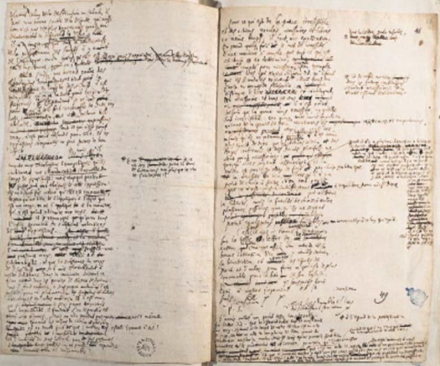 Leibniz's correspondence, papers and notes from 1669 to 1704, National Library of Poland.