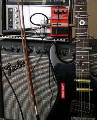 A prepared guitar