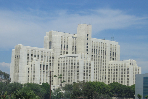 The original Los Angeles County-USC Medical Center