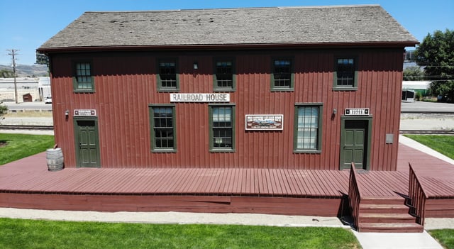 Old Lehi Train Station on State Street