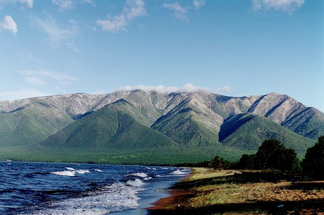 The peninsula of Svyatoy Nos, Lake Baikal