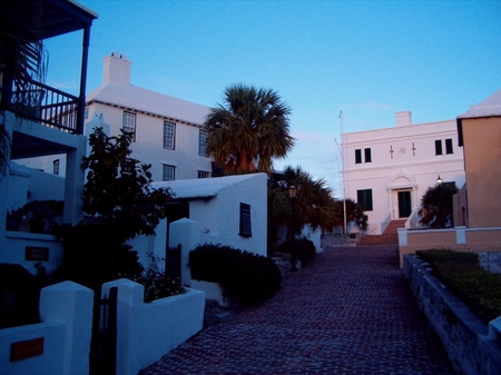 The State House in St. George's, the home of Bermuda's parliament between 1620 and 1815.