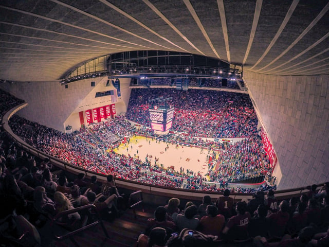 Simon Skjodt Assembly Hall, home to Indiana Hoosiers men's basketball
