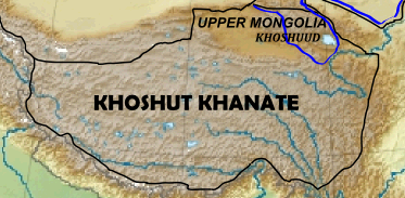 The Khoshut Khanate, 1642–1717.