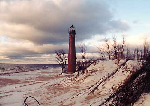 Little Sable Point Light south of Pentwater