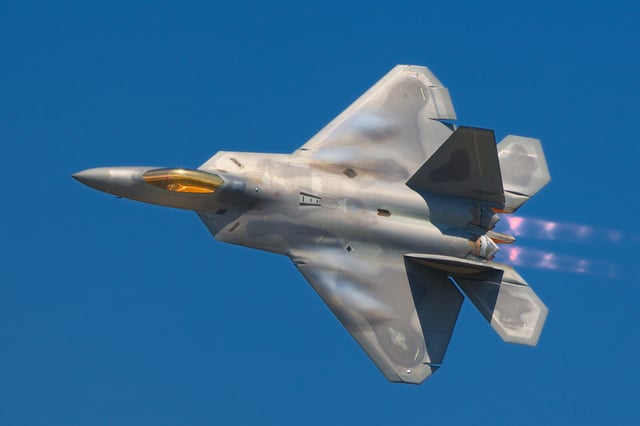 F-22 Raptor stealth air superiority fighter
