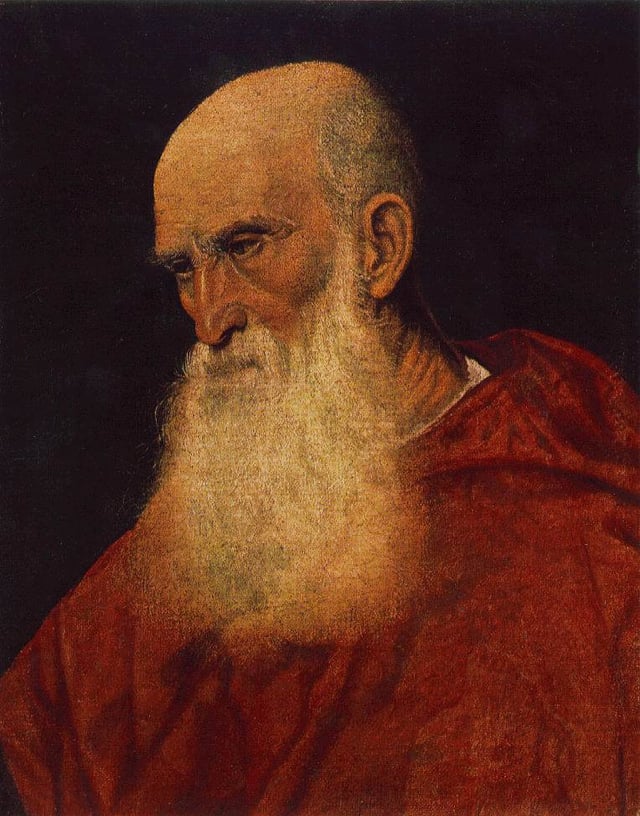 Pietro Bembo was an influential figure in the development of the Italian language from the Tuscan dialect, as a literary medium, codifying the language for standard modern usage.