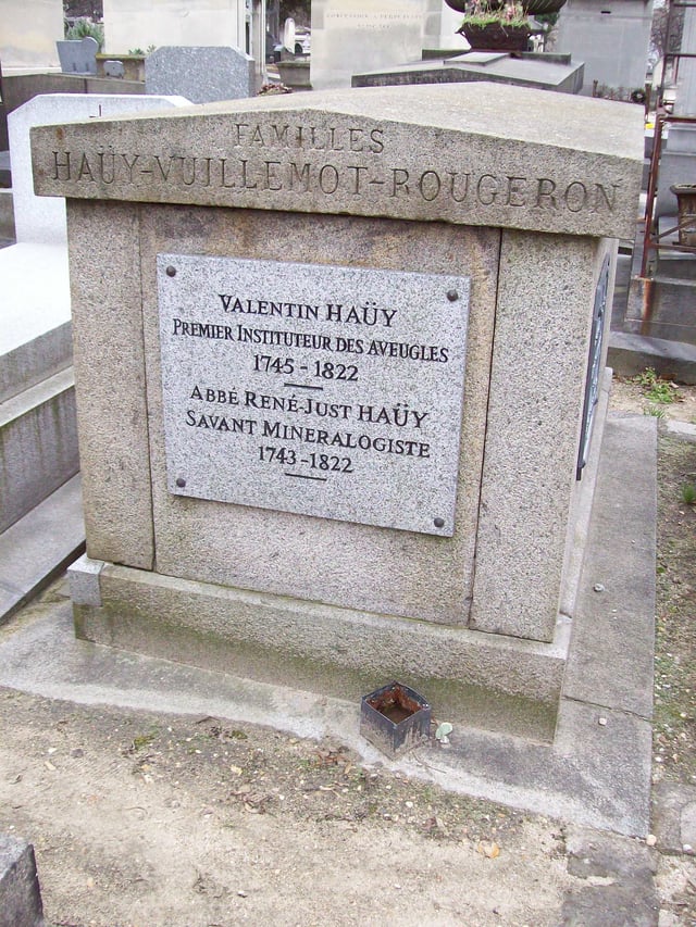 Grave of Valentin Haüy and René Just Haüy