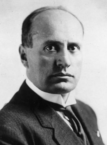 Mussolini, circa 1920