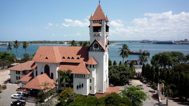 Azania Front Lutheran Church, built by German missionaries in 1898