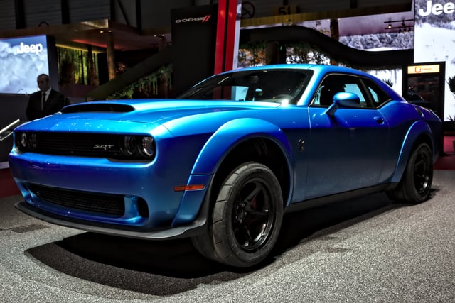 Dodge Challenger Demon at the 2018 Geneva Motor Show