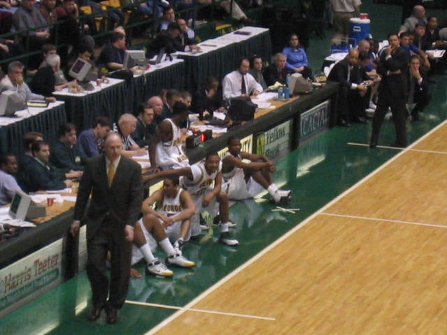 Hofstra visits the Patriot Center on January 26, 2005