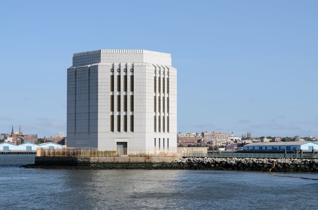 Governors Island vent tower