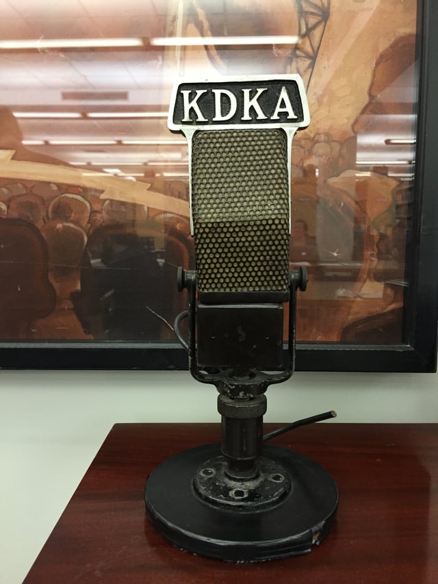 KDKA microphone