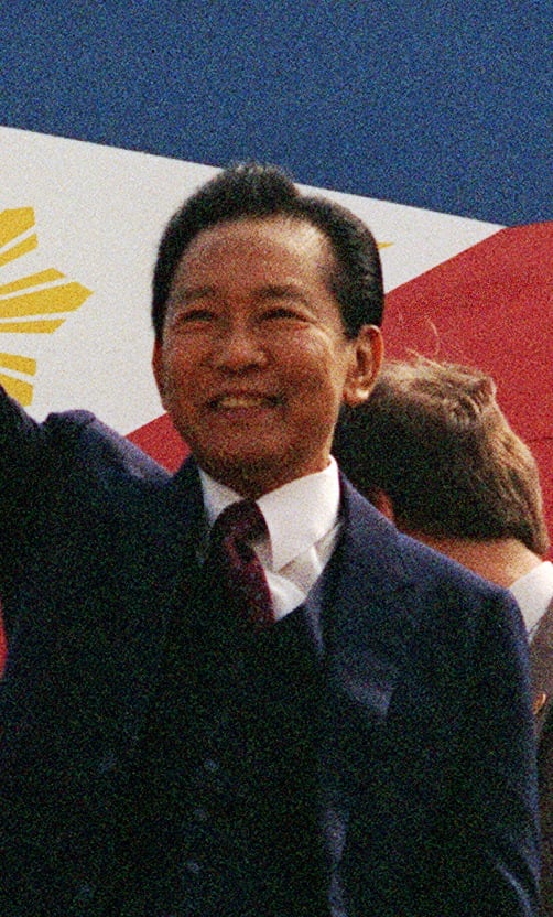 President Ferdinand E. Marcos in Washington in 1983.