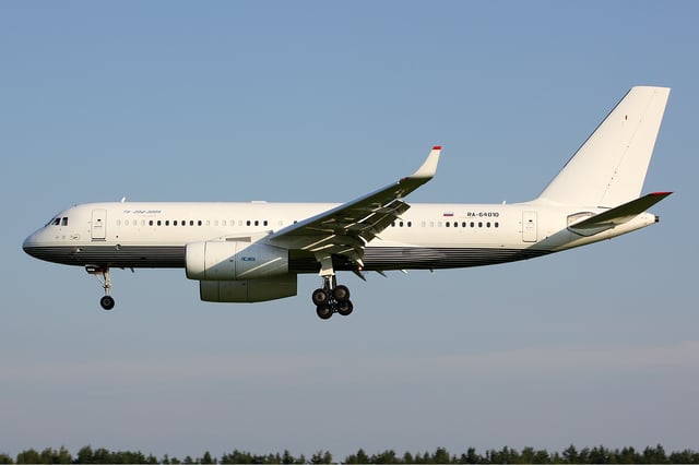 This Tu-204-300A is the first Tu-204 to be converted into a VIP configuration. Business Aero operates this aircraft for VTB
