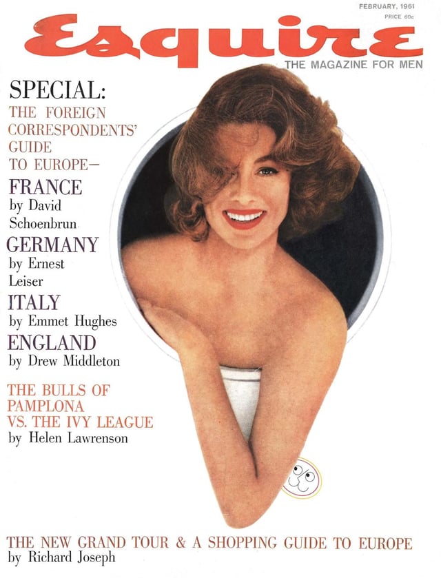 The cover of Esquire from February 1961