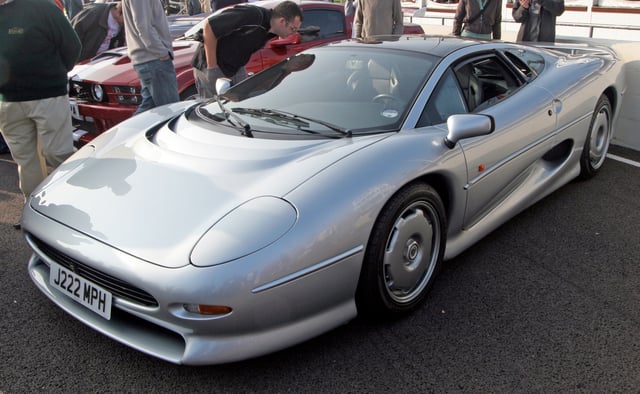 The XJ220—the world's fastest production car in 1992