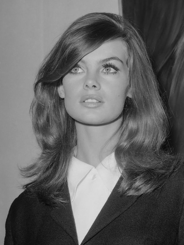 Jean Shrimpton in 1965