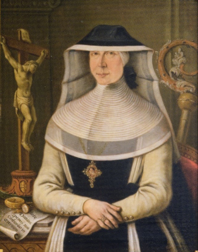 Maria Johanna Baptista von Zweyer, Abbess of the Cistercian abbey of Wald