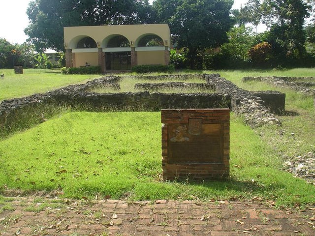 Ruins of Juan Ponce de León's residence at Caparra